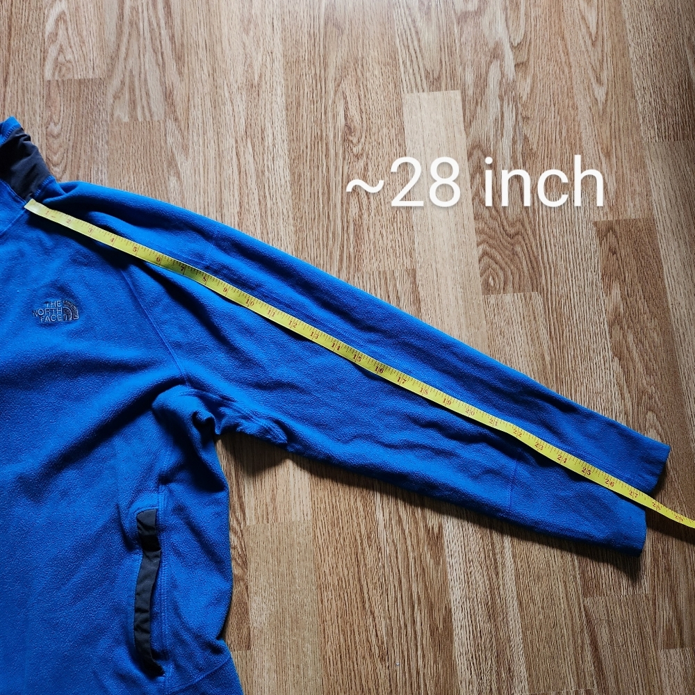 The North Face Men's Blue Fleece Jacket - Picture 7 of 9
